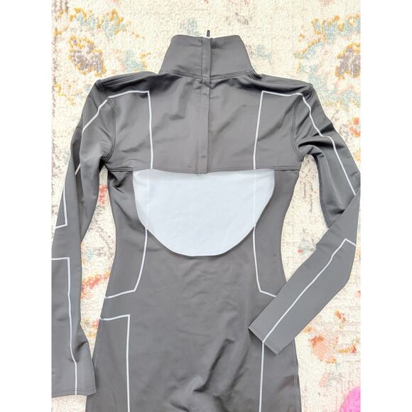 Milano Di Rouge Jumpsuit Open Back Size Xs Black Long Sleeve - Picture 7 of 7